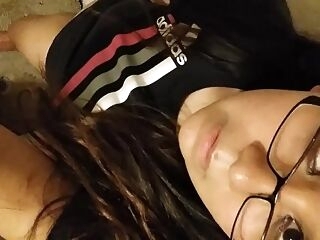 chubby latina drains with a vibro again and orgasms