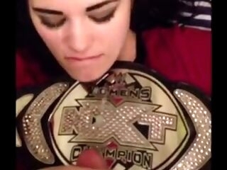 WWE diva Paige cumshot vid