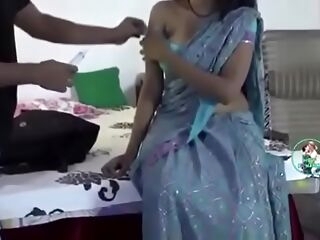 Steaming Indian Bhabhi romance With Medic at Home