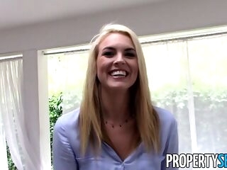 PropertySex - Tricking stellar real estate agent into homemade sex video